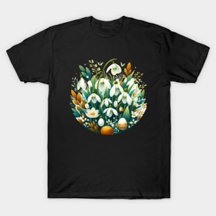 Spring Snowdrop - Spring vlowers T-Shirt